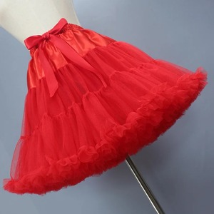 <span class=keywords><strong>Jupon</strong></span> Lolita rouge femme court Halloween Crinoline Mini <span class=keywords><strong>robe</strong></span> de bal sous-jupe <span class=keywords><strong>Rockabilly</strong></span> Tulle Tutu <span class=keywords><strong>robe</strong></span> accessoires de mariage - Product Image 3