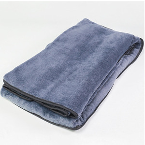 Wearable <b>Blanket</b> High Density Crystal Velvet Pinkish Grey Winter Soft <b>Plush</b> Layering Comfortable Use - Product Image 3