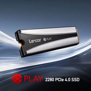 Lexar 2TB 4TB 8TB Play 2280 Se Pcie 4.0 SSD 带散热器 适用于 Ps5 - Product Image 2