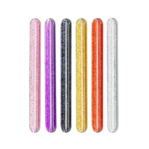 Professional Glass Nail File Crystal Nail File With Case Polish Art Salon Nano Fingernail Files Industries Suppliers