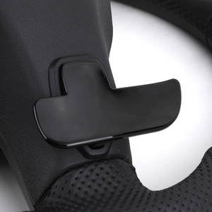 Volant en cuir noir amélioré pour <span class=keywords><strong>Mercedes</strong></span> Benz W204 W205 W211 W212 W213 W176 W221 W166 W167 X166 GLE 53 <span class=keywords><strong>63</strong></span> <span class=keywords><strong>AMG</strong></span> - Product Image 6
