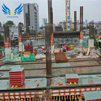 Coffrage en béton haute résistance Lianggong, coffrage modulaire en acier réglable pour la construction de murs, colonnes et dalles