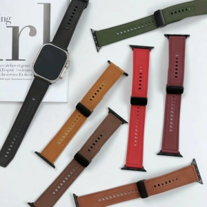Nouveau Style <span class=keywords><strong>Bracelet</strong></span> en <span class=keywords><strong>cuir</strong></span> à boucle magnétique pour <span class=keywords><strong>Apple</strong></span> <span class=keywords><strong>Watch</strong></span> 9 <span class=keywords><strong>8</strong></span> 7 6 5 4se <span class=keywords><strong>Apple</strong></span> <span class=keywords><strong>Watch</strong></span> Strap 38mm 45mm 49mm - Product Image 3