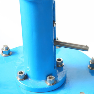 Yoshitaka Pneumatic Discharge Valve Dn80 Flange Connection Gate Type For Feeding Chemical Resistant <b>PTFE</b> Lined - Product Image 2