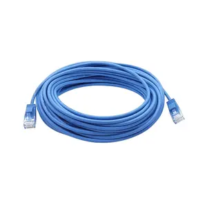 Ultra Slim Cat 6a Cabo Ethernet 3/6/15/25/Cabo 4Pr Cat6a 30FT Fina Fina cat6a Patch Cable