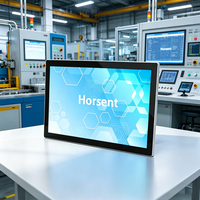 Écran tactile PCAP OEM/ODM ultra-fin sans bordure, écran industriel étanche IP65, affichage multi-touch pour HMI d'usine