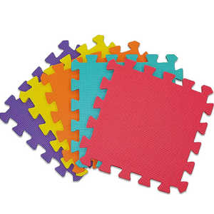 Tapete de Rompecabezas Suave de Espuma EVA KSF de 9 Piezas con Diseño de Dibujos Animados para el Entrenamiento Cognitivo y Perceptivo de los Niños - Product Image 1