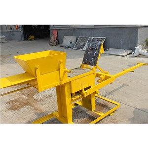 מכונת לבנים ידנית WT2-40 לייצור לבני חימר משולבות, ניידת, בעלות נמוכה, לפרויקטים של בנייה כפרית - Product Image 2