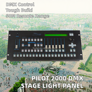 Contrôleur DMX d'éclairage de scène Pilot 2000 Console DJ à connexion filaire à 4 canaux avec charge maximale de 200W - Product Image 2