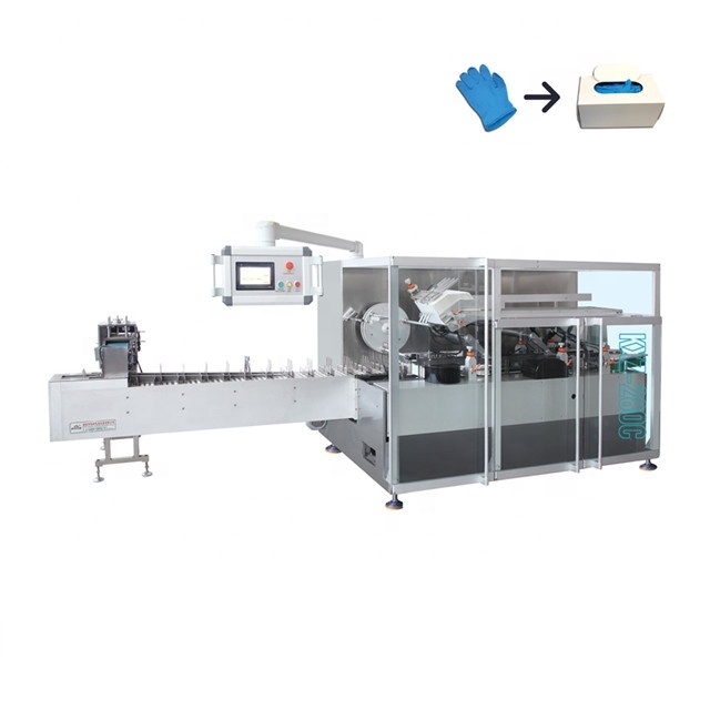 High Speed Automatic Nitrile Surgical Gloves Carton Packing Machine