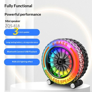 <span class=keywords><strong>GENCE</strong></span> Enceinte portable 5.0 sans fil 20W RGB en plastique pour karaoké, théâtre, fête, Hifi, maison, DJ, Boombox, avec basses puissantes - Product Image 3