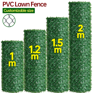 Valla de césped artificial de alta densidad LFL, valla de césped sintético de plástico para paisajismo, valla de jardín - Product Image 1