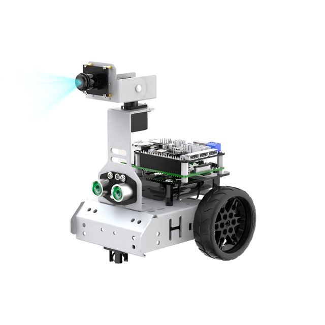 Hiwonder GoGoPi Python Programming Wifi Control AI Vision Smart Raspberry Pi Robot Car Kit with Camera Education Robotic Kits