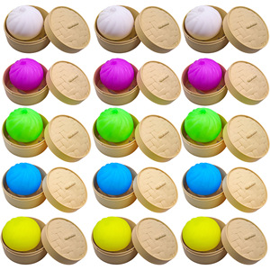 Nouveau Jouet Anti-Stress en Forme de Boulette Vapeur (Xiao Long Bao) à Rebond Lent - Product Image 1