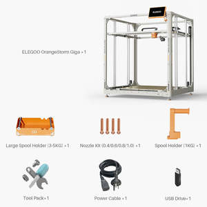 Gigantic Size Fast Printing Ender Orange Giga SLA <b>3D</b> <b>Printer</b> Large Build Volume DIY PLA New 1 Year Warranty - Product Image 6