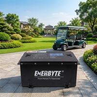 Baterai Lithium Iron Phosphate 51.2V105ah untuk Golf Cart, Baterai Lithium Ion LiFePO4 untuk Golf Cart dan Kendaraan Listrik Kecepatan Rendah