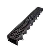 Haute qualité meilleur prix canaux de drainage réglable en plastique pvc gouttières de culture canaux drains autres constructions