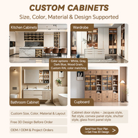 Armoires de cuisine en bois massif noyer sur mesure, style Shaker, comptoirs en quartz, armoire de rangement pour cuisine, pour projet de villa