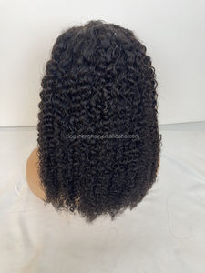 Vente en gros JC Brésilien Bouclés Lace Front Perruques Lâche Sans Colle Conception Petit Transparent Lace Front pour les Femmes Noires-1 Pièce Minimum - Product Image 3