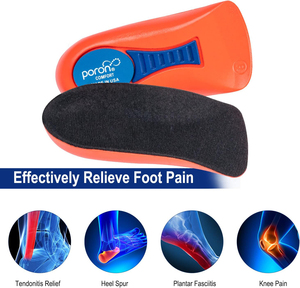 Supports de talon pour femmes et hommes, inserts pour fasciite plantaire, coussinets anti-douleur pour le talon, anti-choc pour épine calcanéenne et tendinite d'Achille - Product Image 6
