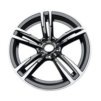 Llantas de Aleación Ligeras para Automóviles de Pasajeros, 19 Pulgadas, 437M, Borde Mecanizado Brillante, Llantas de Repuesto 5X120 para BMW E90 E60 F30 F10