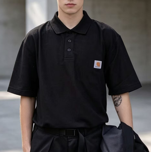 <span class=keywords><strong>Polo</strong></span> en laine mérinos personnalisé Car Wear, <span class=keywords><strong>polo</strong></span> actif à manches courtes en lin, respirant, extensible, tricoté, logo Hartt pour homme - Product Image 6