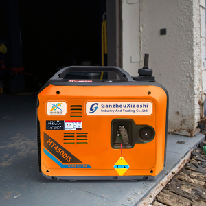 Générateur d'essence monocylindre refroidi par air portable, super silencieux, 3500W <span class=keywords><strong>5000W</strong></span>, onduleur pour la maison, vente directe d'usine - Product Image 2