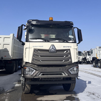 Camion benne d'occasion Sinotruk Howo 8x4 6x4, 40 mètres cubes, 12/10 roues, à vendre