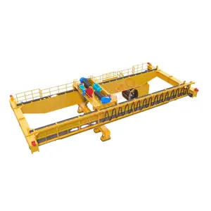 10T Qc Điện Đôi Dầm/Chùm Carrier Beam Overhead Crane/Overhead Crane Với Từ Chunks