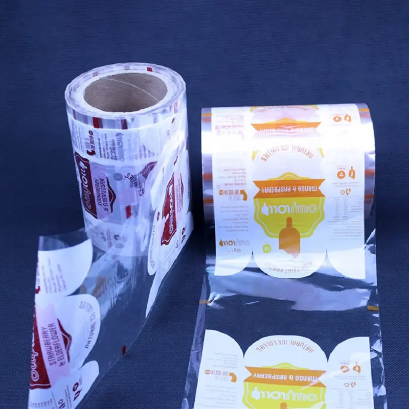 Cosmetic Packing Sachet Laminating Film Roll With Custom Printed