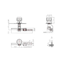 Commutateur de Tappe de Haute Qualité Marque ODM (PA66 Aluminium 20KV) pour Transformateurs de Distribution, 5 Positions de Tappe, 5000 Utilisations