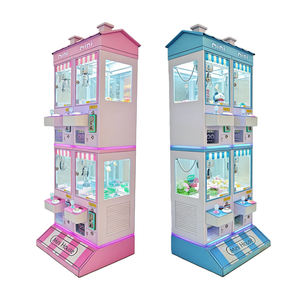 ตู้คีบตุ๊กตาหยอดเหรียญ <span class=keywords><strong>4</strong></span> ที่นั่ง รุ่น Mega Mini พร้อมภาษาอังกฤษ ได้รับการรับรองมาตรฐาน CE ใช้ไฟ 220V ปลั๊กแบบ US จัดส่งฟรี - Product Image 2