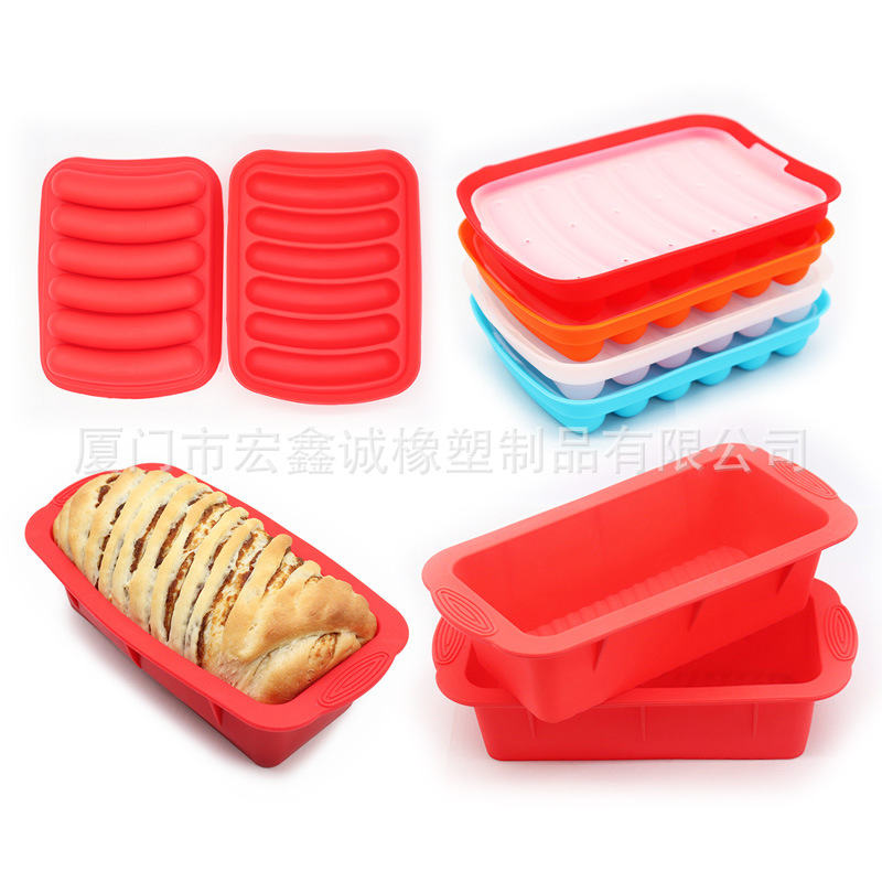 Toast sausage mold-random color