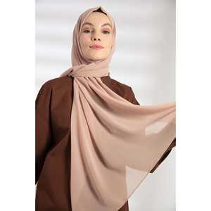 Pañuelo de gasa ligero para mujer, color liso, largo, con protección solar, 50g - Product Image 4