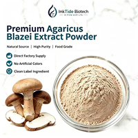 Extrait d'Agaricus Blazei de qualité alimentaire, polyphénols, saveur naturelle de champignon noisette, poudre pour boisson solide