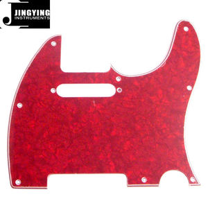 ג 'ינגינג מפעל 2025 הסיטונאי צלולואיד + pvc חומר 8 חורי tl גיטרה חשמלית מגן מחוררים כלי נגינה & אביזרים - Product Image 3