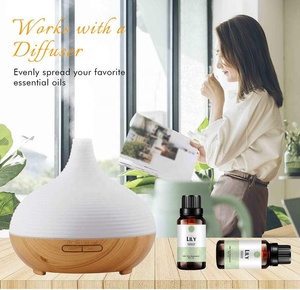 Juego de aceites esenciales de flores puras 100% para aromaterapia (jazmín, rosa, manzanilla, lavanda, ylang-ylang, Fresia, clavo, geranio) - Product Image 4
