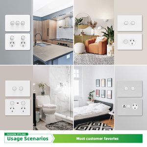 IGOTO Fácil de <span class=keywords><strong>instalar</strong></span> tradicional SAA aprobado, un solo polo, aspecto atemporal AU Interruptor de pared con <span class=keywords><strong>Powerpoint</strong></span> - Product Image 2