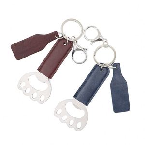 Llavero Abridor de Botellas con Forma de Pata de Gato, Abridor de Tapas de Botellas Creativo y Lindo - Product Image 1