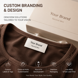 Abito Lungo a Sirena per Donna con Logo Personalizzato, Compressione Seconda Pelle, Cinturino Regolabile, Doppio Strato - Product Image 5