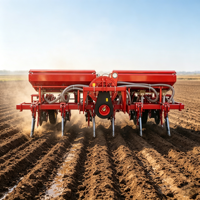 Semoir pneumatique de précision 2BYQF-6E à 6 rangs, machine à fertiliser et à semer, planteuse
