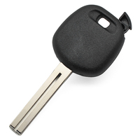 Carcasa de Llave con Transpondedor para Auto, con Chip TPX y Llave TOY48, Repuesto para Llave Dañada