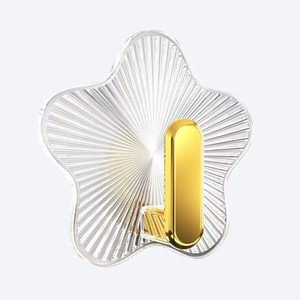 Star Shaped Wall Adhesive <b>Hook</b> Hanger Vacuum <b>Suction</b> Cup for Kitchen <b>Bathroom</b> Office & Living Room - Product Image 2