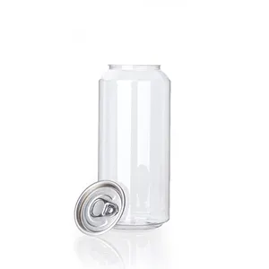 爆炸350/500/650毫升宠物透明果汁奶茶可乐塑料罐