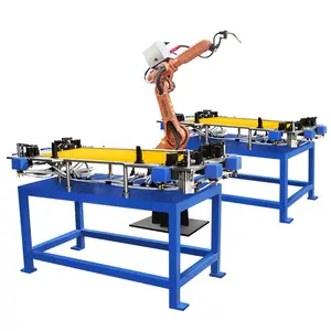 Bras de soudage robotisé Hwashi Usine de fabrication de manipulateurs de soudage industriels à 6 axes Service d'entretien et de réparation sur le terrain d'un an