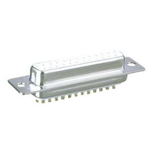 Conector hembra tipo D soldado, resistente, fácil instalación y fiabilidad; ideal para conexiones eléctricas y sistemas. - Product Image 1