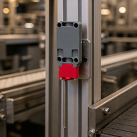 Actionneur à tige flexible pour interrupteur de déplacement, prix usine, avec trous de montage encastrés pour centrale de dosage