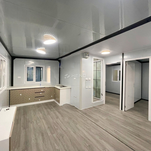 Maison préfabriquée extensible en conteneur de 20 pieds ou 40 pieds prête à être expédiée, maison préfabriquée portable à vendre, maison portable - Product Image 3