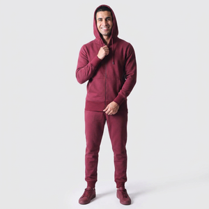 Conjunto Deportivo Reversible 2 en 1 Personalizado Negro al por Mayor, Ecológico, Unisex, 100% Algodón, Precios de Fábrica, Forro Polar Técnico Privado - Product Image 1