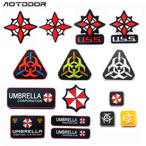 Lencana Bordir Ramah Lingkungan Biokimia untuk Tim Respon Wabah Zombie Tiongkok - Product Image 3